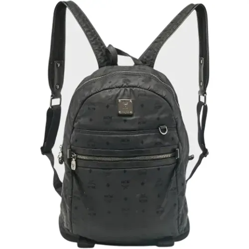 Pre-owned Leather backpacks , female, Sizes: ONE SIZE - MCM Pre-owned - Modalova