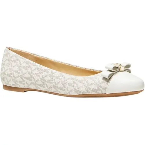 Ballerinas, female, , Size: 5 US Ballet Hamilton Vanilla Pump Shoes - Michael Kors - Modalova