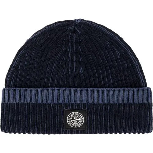 Cap with logo , male, Sizes: ONE SIZE - Stone Island - Modalova