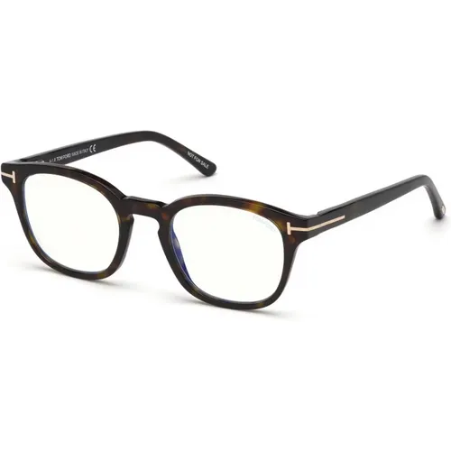 Glasses, male, , Size: 49 MM Bold Square Eyeglasses Collection - Tom Ford - Modalova