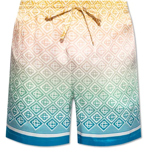 Casual Shorts, male, , Size: S Silk shorts - Casablanca - Modalova