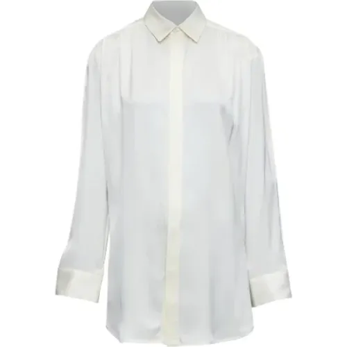 Pre-owned Shirts & Blouses, female, , Size: XS Pre-owned Silk tops - Bottega Veneta Vintage - Modalova