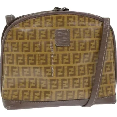 Pre-owned Cross Body Bags, female, , Size: ONE SIZE Pre-owned Canvas fendi-bags - Fendi Vintage - Modalova