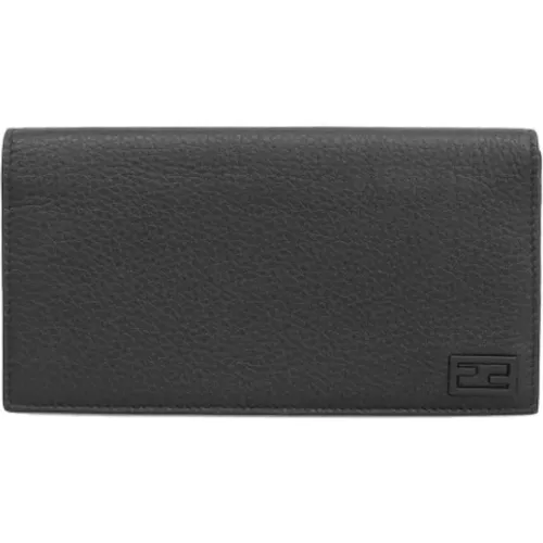 Pre-owned Wallets, female, , Size: ONE SIZE Pre-owned Leather wallets - Fendi Vintage - Modalova