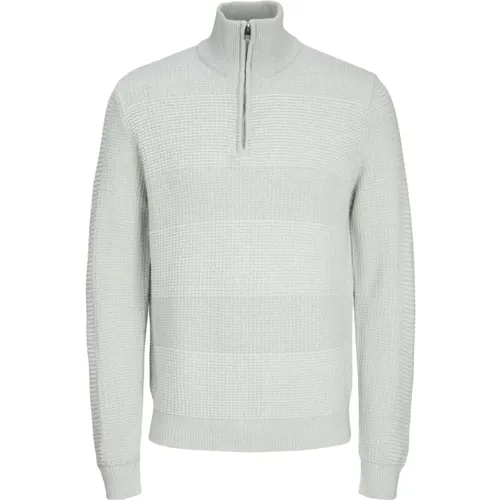 Modern Twist Half-Zip Strickpullover , Herren, Größe: 2XL - jack & jones - Modalova