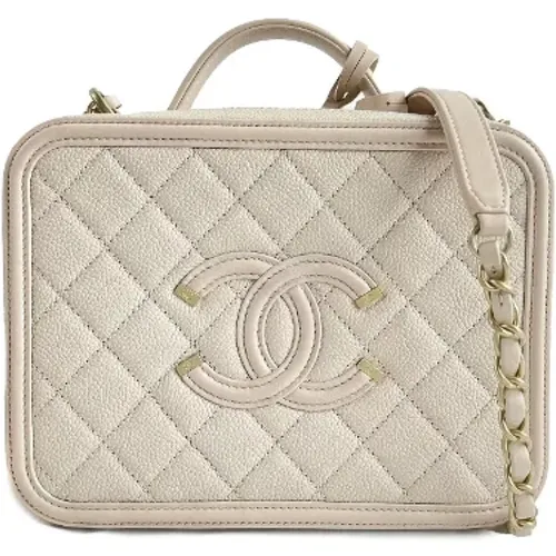 Pre-owned Leather chanel-bags , female, Sizes: ONE SIZE - Chanel Vintage - Modalova