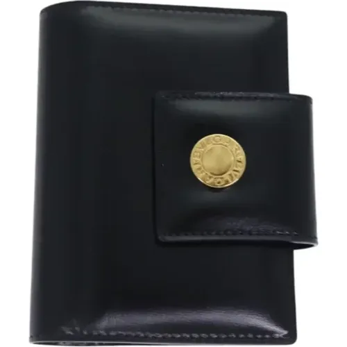 Pre-owned Leather wallets , female, Sizes: ONE SIZE - Bvlgari Vintage - Modalova