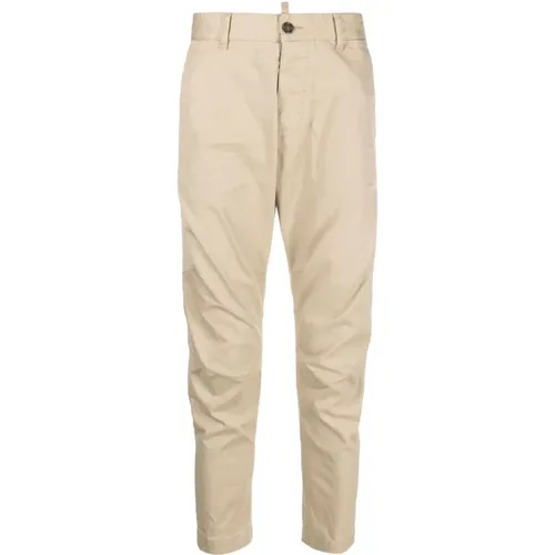 Chinos, male, , Size: XL Trousers - Dsquared2 - Modalova