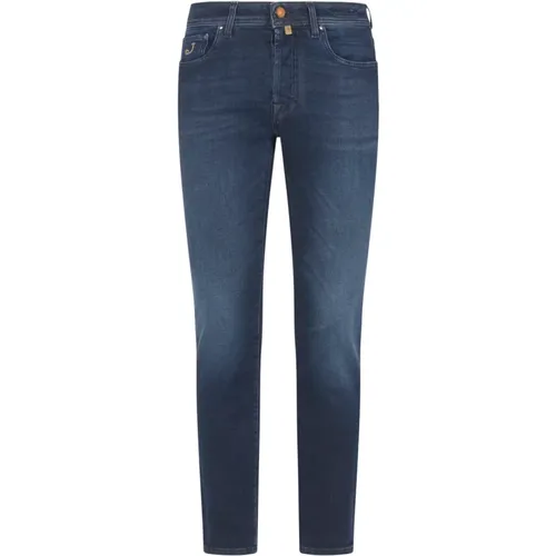 Slim Fit Denim Jeans , male, Sizes: W38, W32 - Jacob Cohën - Modalova
