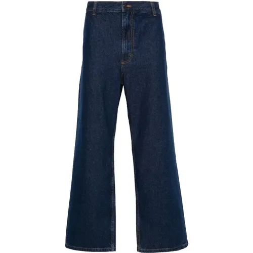 Loose Fit Denim Jeans , male, Sizes: W33, W32, W36, W34 - Jeanerica - Modalova