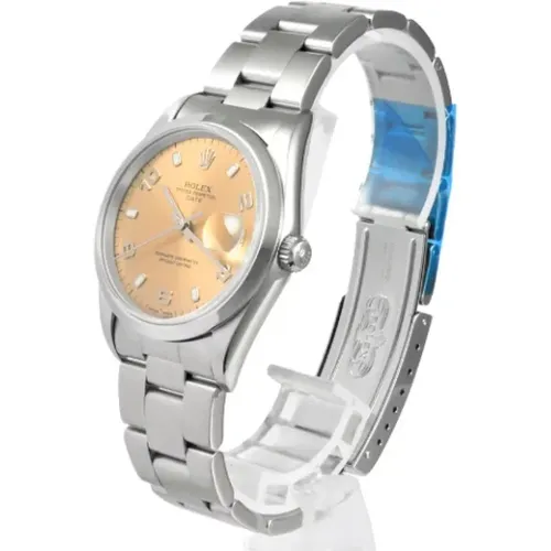 Pre-owned Stainless Steel watches , female, Sizes: ONE SIZE - Rolex Vintage - Modalova