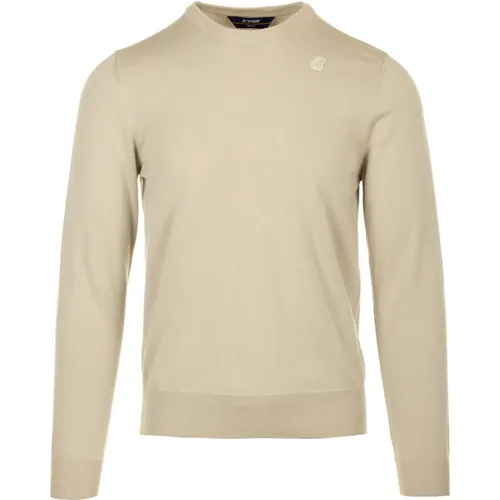 Cotton Sweaters , male, Sizes: L, XL - K-way - Modalova