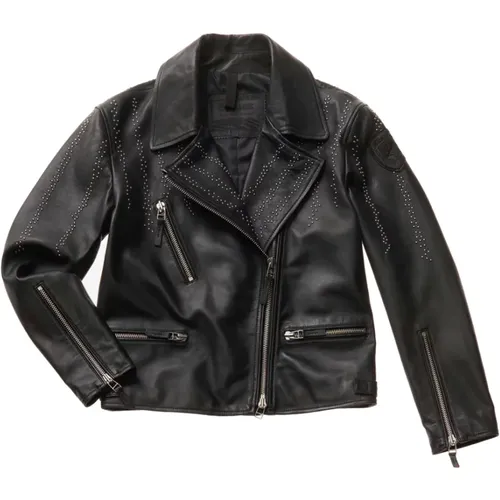 Leather Jackets , female, Sizes: XS, M, S - Blauer - Modalova