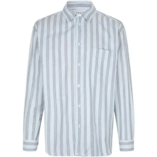 Classic Luan Shirt , male, Sizes: S, XL, M, XS - Samsøe Samsøe - Modalova