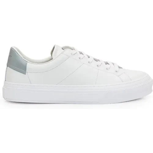 Weiße Low-Top-Sneaker mit 4G-Logo , Herren, Größe: 42 1/2 EU - Givenchy - Modalova