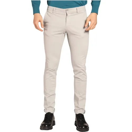 Milano Style Extra Slim Chino Hose , Herren, Größe: M - Mason's - Modalova