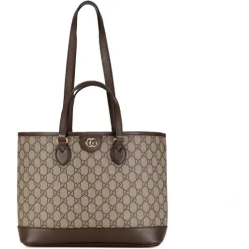 Pre-owned Tote Bags, female, , Size: ONE SIZE Pre-owned Plastic gucci-bags - Gucci Vintage - Modalova