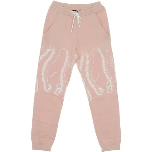Sweatpants, female, , Size: L White/ Tracksuit Sweatpants Women - Octopus - Modalova