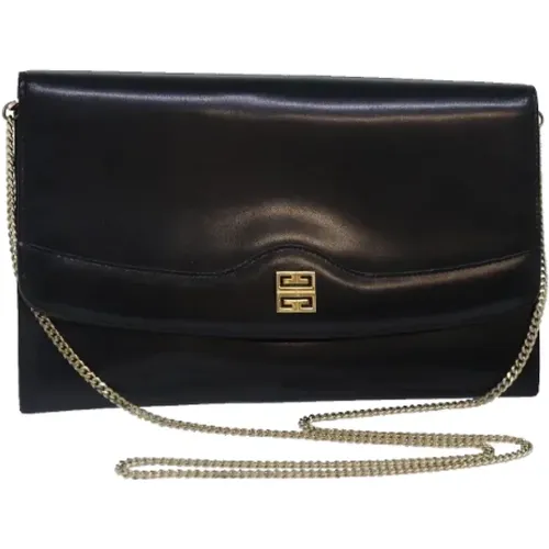 Pre-owned Cross Body Bags, female, , Size: ONE SIZE Pre-owned Leather shoulder-bags - Givenchy Pre-owned - Modalova