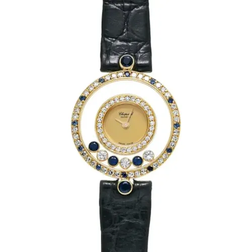 Pre-owned Watches, female, , Size: ONE SIZE Pre-owned Gold watches - Chopard Pre-owned - Modalova