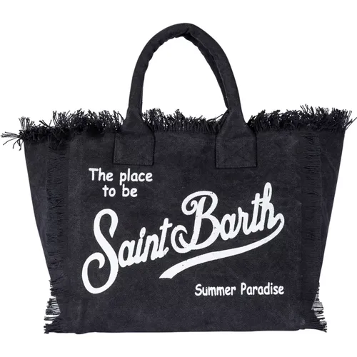 Fringed Beach Vanity Bag , female, Sizes: ONE SIZE - MC2 Saint Barth - Modalova