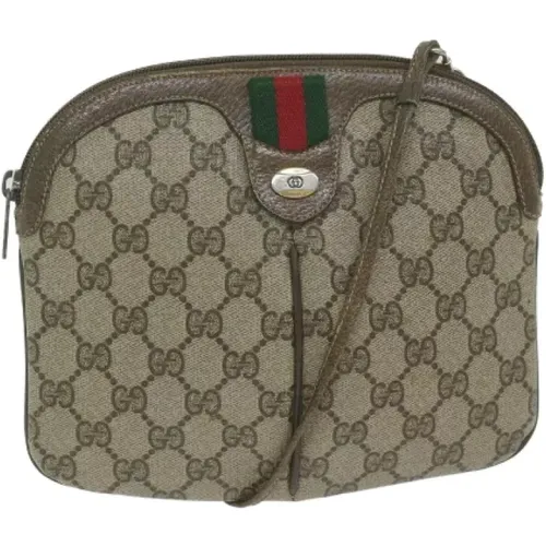 Pre-owned Cross Body Bags, female, , Size: ONE SIZE Pre-owned Canvas gucci-bags - Gucci Vintage - Modalova