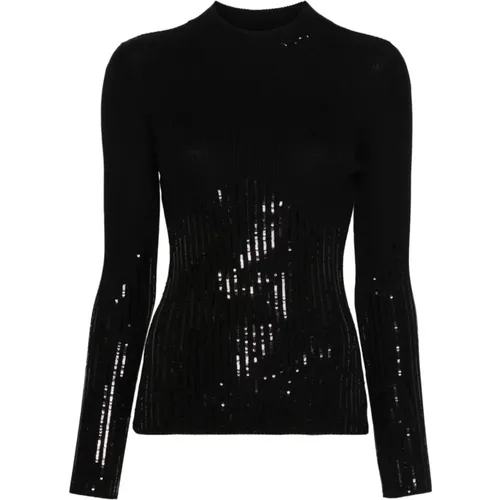 Stylish Knit Turtleneck , female, Sizes: L - Karl Lagerfeld - Modalova