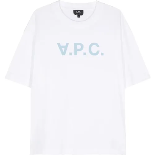 Velvet VPC Weiße T-Shirts und Polos , Damen, Größe: L - A.P.C. - Modalova