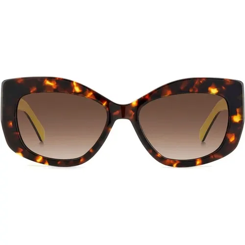 Havana Shaded Sunglasses Frida/G/S , female, Sizes: 54 MM - Kate Spade - Modalova