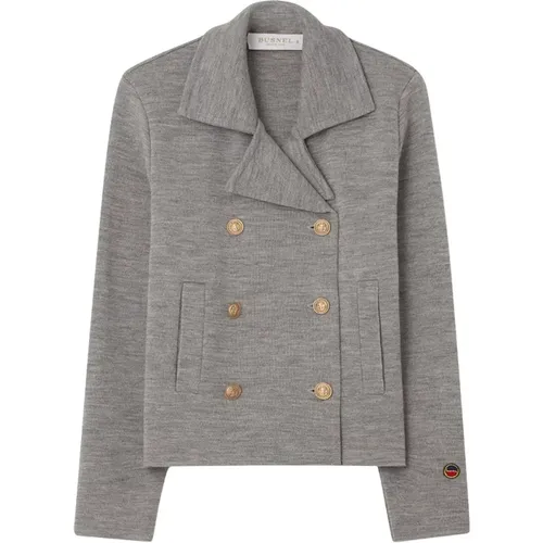 Blazers, female, , Size: 2XL Indra Jacket Light Grey - Busnel - Modalova