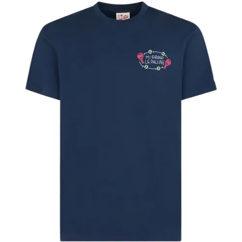 Casual T-shirt , Herren, Größe: 2XL - MC2 Saint Barth - Modalova