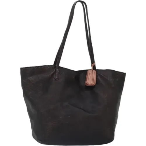 Pre-owned Tote Bags, female, , Size: ONE SIZE Pre-owned Leather totes - Loewe Pre-owned - Modalova