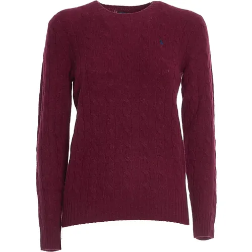 Women's Clothing Knitwear Plum Mix Aw24 , female, Sizes: L - Ralph Lauren - Modalova