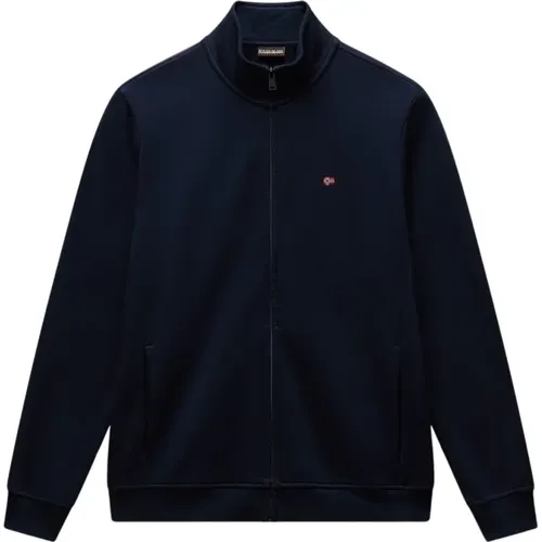 Zip-throughs, male, , Size: 3XL Balis Zip Up Sweatshirt - Napapijri - Modalova