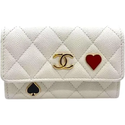 Pre-owned Wallets, female, , Size: ONE SIZE Pre-owned Leather wallets - Chanel Vintage - Modalova