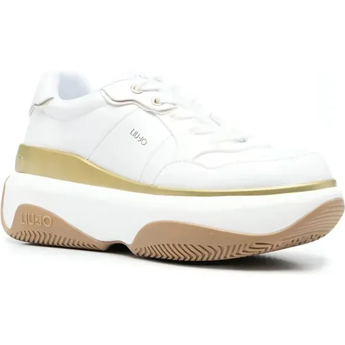 Weiße Sneakers June 16 , Damen, Größe: 40 EU - Liu Jo - Modalova