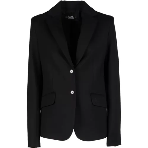 Blazers, female, , Size: XS Punto Jacket - Karl Lagerfeld - Modalova