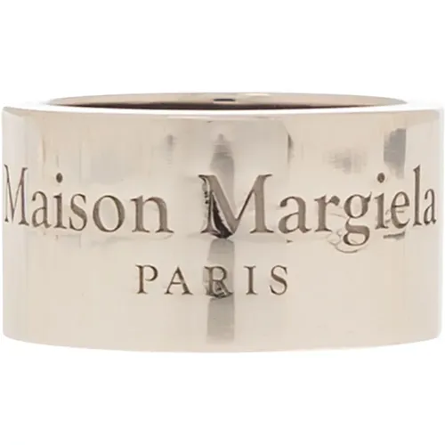 Rings, unisex, , Size: 45 MM Silver ring - Maison Margiela - Modalova