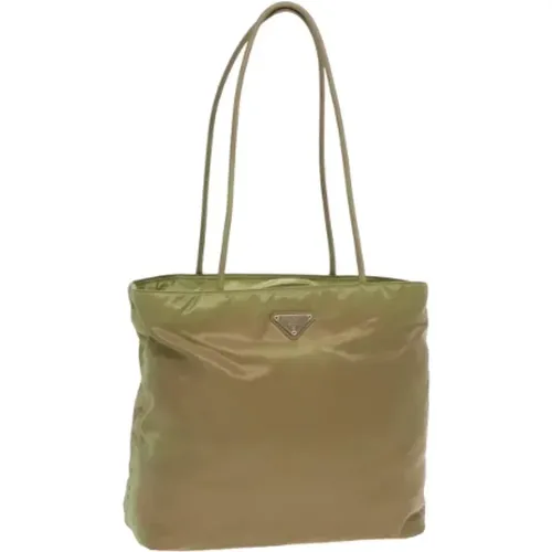 Pre-owned Tote Bags, female, , Size: ONE SIZE Pre-owned Nylon prada-bags - Prada Vintage - Modalova