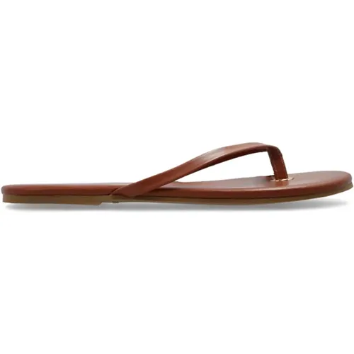 Flip Flops, female, , Size: 8 US Leather slides - Melissa Odabash - Modalova