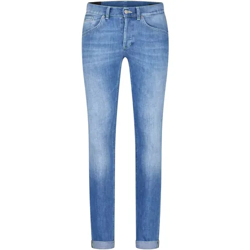 Klassische Denim Jeans , Herren, Größe: W29 - Dondup - Modalova