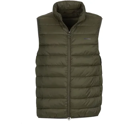 Olivgrünes Gilet für Männer , Herren, Größe: L - Barbour - Modalova