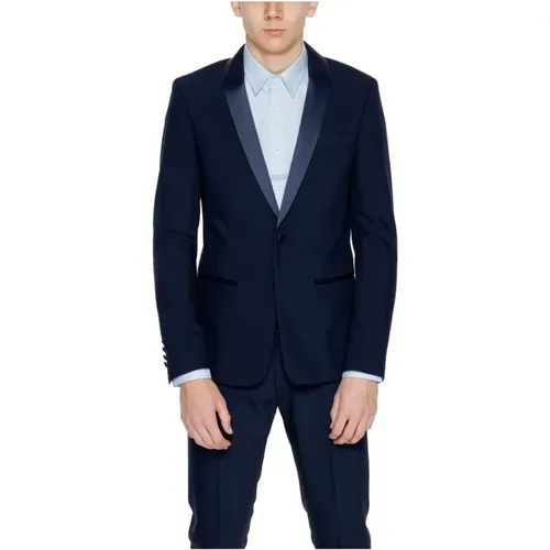 Blazers, male, , Size: 3XL Spring/Summer Mens Suit Jacket - Antony Morato - Modalova