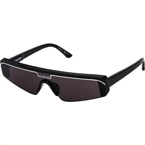 Schwarze Sonnenbrille Ss23 Stilvoll Bequem , Damen, Größe: ONE Size - Balenciaga - Modalova
