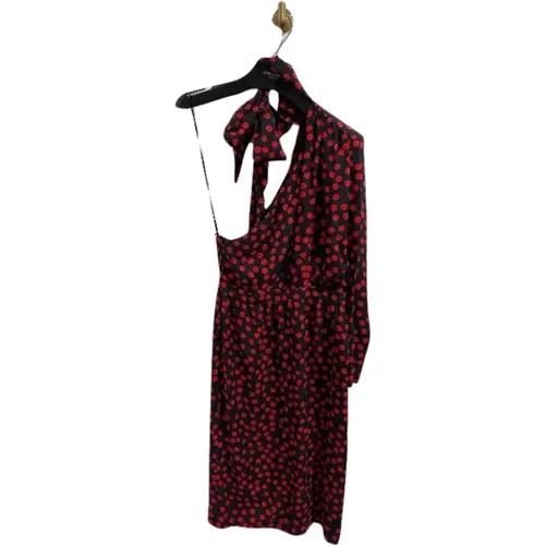 Pre-owned Silk dresses , female, Sizes: L - Saint Laurent Vintage - Modalova
