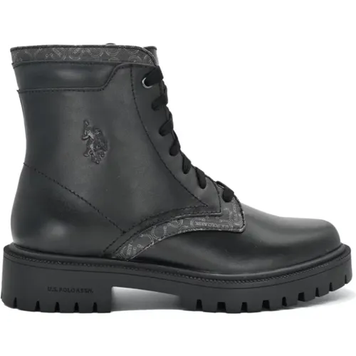 Schwarze Karma Stiefel - U.S. Polo Assn. - Modalova