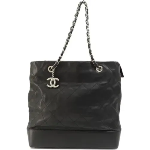 Pre-owned Tote Bags, female, , Size: ONE SIZE Pre-owned Leather chanel-bags - Chanel Vintage - Modalova