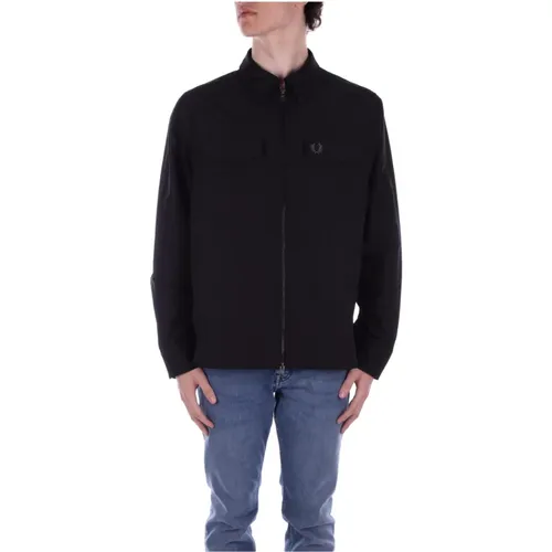 Coats , male, Sizes: M, L, XL - Fred Perry - Modalova