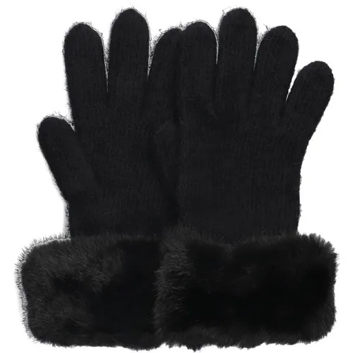 Faux Fur Gestrickte Handschuhe - Liu Jo - Modalova