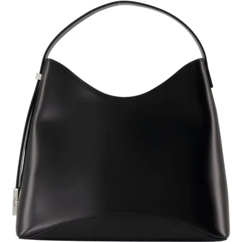Handbags, female, , Size: ONE SIZE Leather Shoulder Bag - Osoi - Modalova